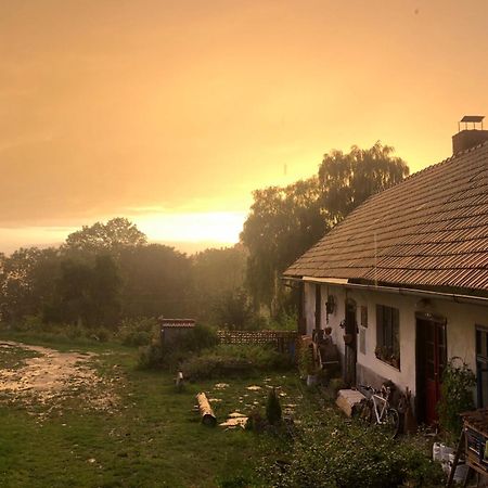 127 Let Stara Chalupa Se Spanim Na Peci A Finskou Saunou Jistebnice Εξωτερικό φωτογραφία